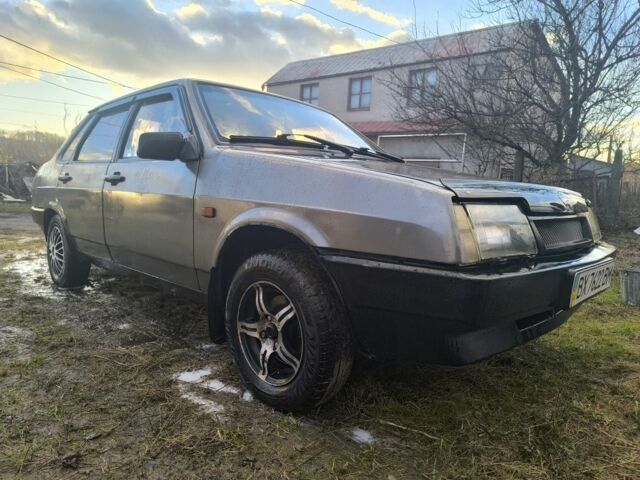 Серый ВАЗ 21099, объемом двигателя 1.5 л и пробегом 200 тыс. км за 1300 $, фото 1 на Automoto.ua