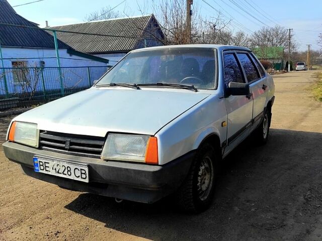 Сірий ВАЗ 21099, об'ємом двигуна 1.5 л та пробігом 339 тис. км за 1100 $, фото 1 на Automoto.ua