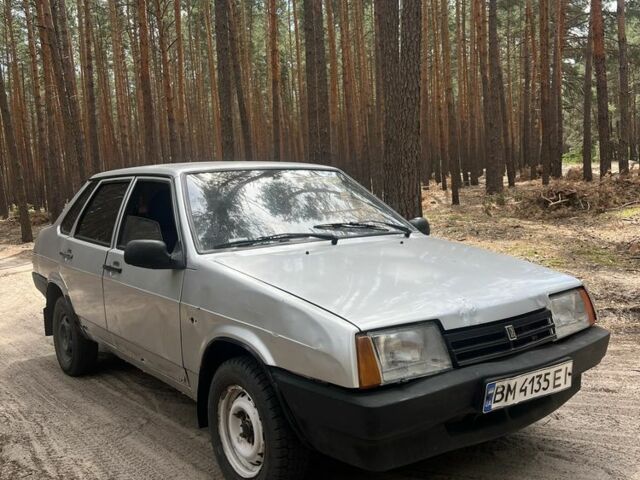 Серый ВАЗ 21099, объемом двигателя 1.5 л и пробегом 160 тыс. км за 900 $, фото 1 на Automoto.ua