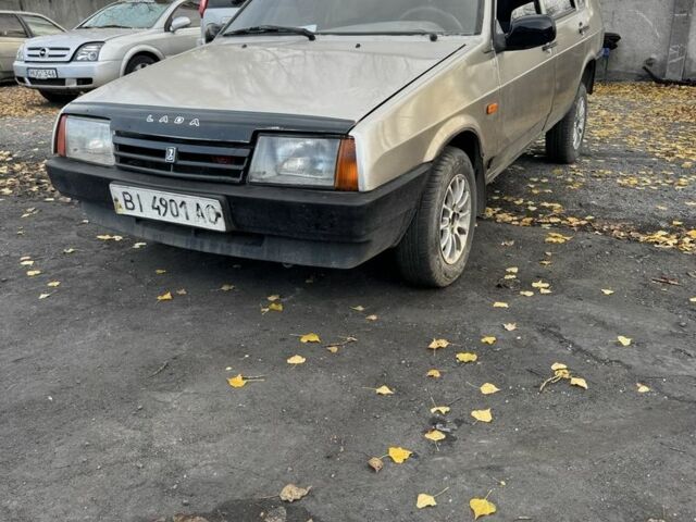 Серый ВАЗ 21099, объемом двигателя 1.6 л и пробегом 120 тыс. км за 750 $, фото 1 на Automoto.ua