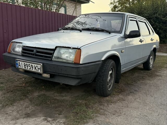 Серый ВАЗ 21099, объемом двигателя 1.5 л и пробегом 234 тыс. км за 1820 $, фото 1 на Automoto.ua