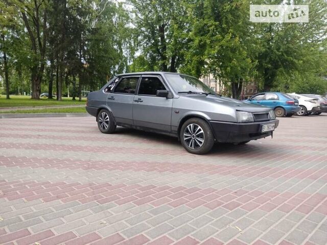 Сірий ВАЗ 21099, об'ємом двигуна 1.5 л та пробігом 138 тис. км за 1550 $, фото 1 на Automoto.ua