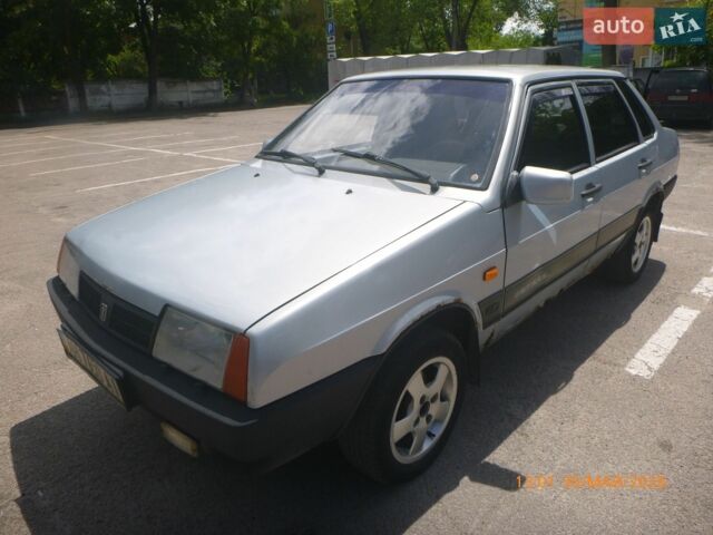 Сірий ВАЗ 21099, об'ємом двигуна 1.5 л та пробігом 245 тис. км за 1200 $, фото 1 на Automoto.ua