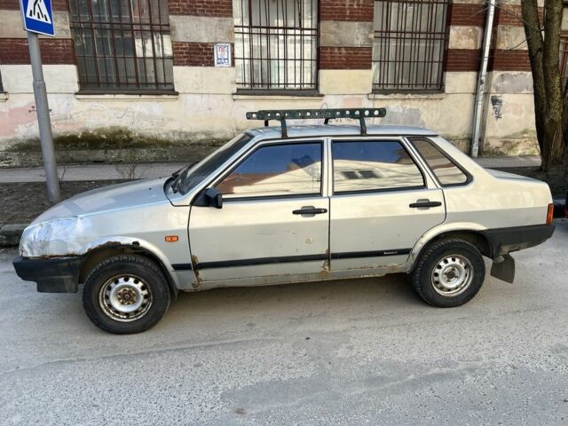 Сірий ВАЗ 21099, об'ємом двигуна 1.5 л та пробігом 200 тис. км за 1500 $, фото 1 на Automoto.ua