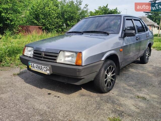 Серый ВАЗ 21099, объемом двигателя 1.5 л и пробегом 89 тыс. км за 2500 $, фото 1 на Automoto.ua
