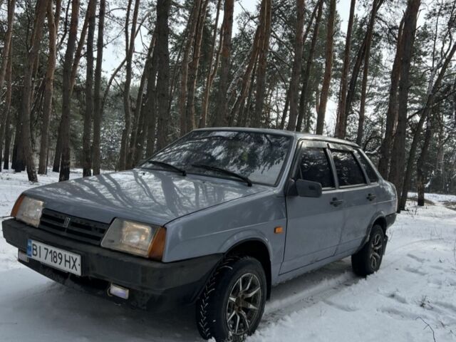 Сірий ВАЗ 21099, об'ємом двигуна 1.5 л та пробігом 200 тис. км за 1400 $, фото 1 на Automoto.ua