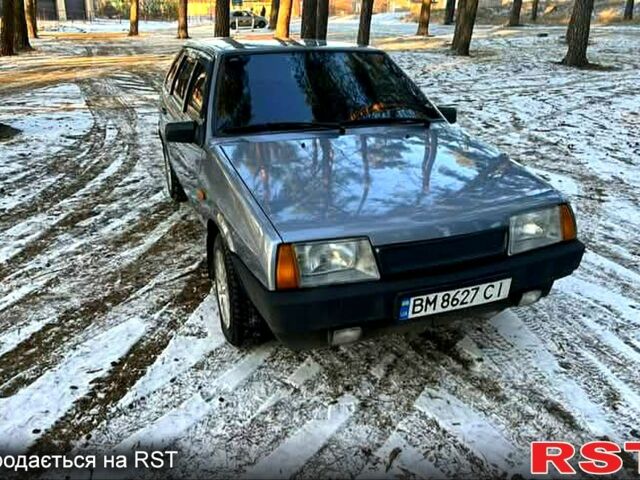Серый ВАЗ 21099, объемом двигателя 15 л и пробегом 130 тыс. км за 1050 $, фото 1 на Automoto.ua