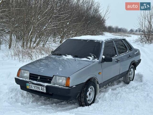 Серый ВАЗ 21099, объемом двигателя 1.6 л и пробегом 80 тыс. км за 1299 $, фото 1 на Automoto.ua