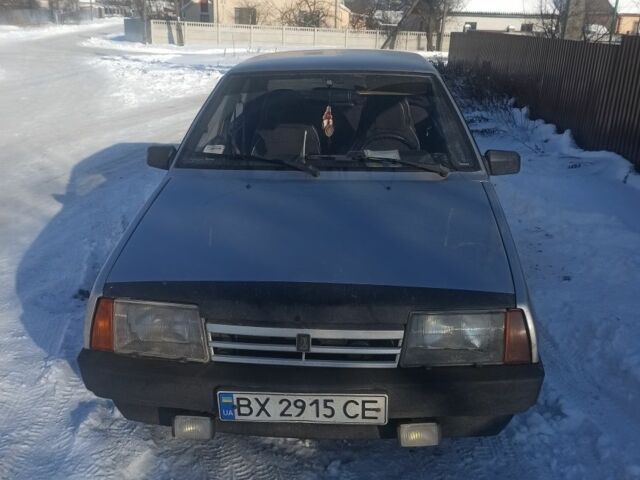 Сірий ВАЗ 21099, об'ємом двигуна 1.5 л та пробігом 666 тис. км за 1100 $, фото 1 на Automoto.ua