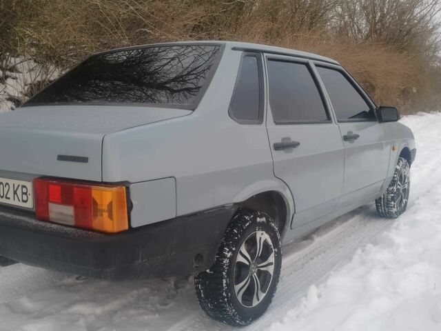 Серый ВАЗ 21099, объемом двигателя 1.5 л и пробегом 50 тыс. км за 1129 $, фото 1 на Automoto.ua