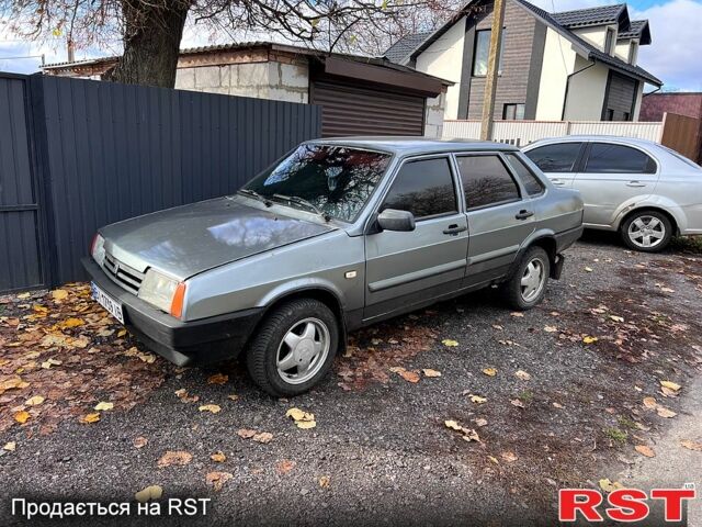 Сірий ВАЗ 21099, об'ємом двигуна 1.5 л та пробігом 120 тис. км за 1850 $, фото 1 на Automoto.ua