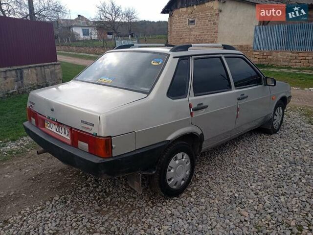 Сірий ВАЗ 21099, об'ємом двигуна 1.5 л та пробігом 380 тис. км за 1320 $, фото 1 на Automoto.ua