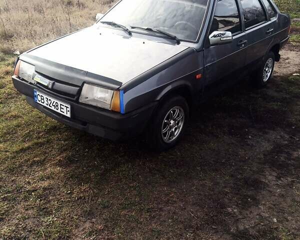 Сірий ВАЗ 21099, об'ємом двигуна 1.5 л та пробігом 235 тис. км за 1500 $, фото 1 на Automoto.ua