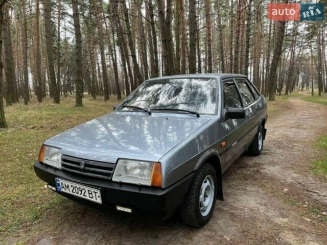 Серый ВАЗ 21099, объемом двигателя 1.5 л и пробегом 147 тыс. км за 2399 $, фото 1 на Automoto.ua