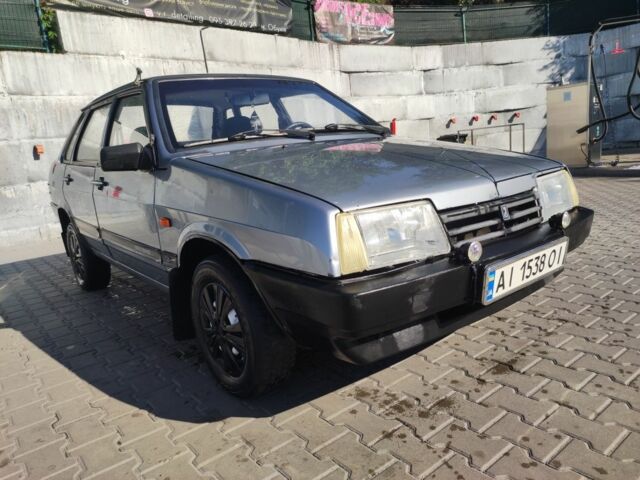 Сірий ВАЗ 21099, об'ємом двигуна 1.5 л та пробігом 160 тис. км за 1600 $, фото 1 на Automoto.ua