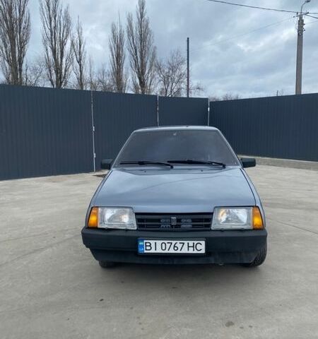 Серый ВАЗ 21099, объемом двигателя 1.5 л и пробегом 150 тыс. км за 1588 $, фото 1 на Automoto.ua