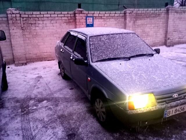 Серый ВАЗ 21099, объемом двигателя 1.5 л и пробегом 22100 тыс. км за 980 $, фото 1 на Automoto.ua