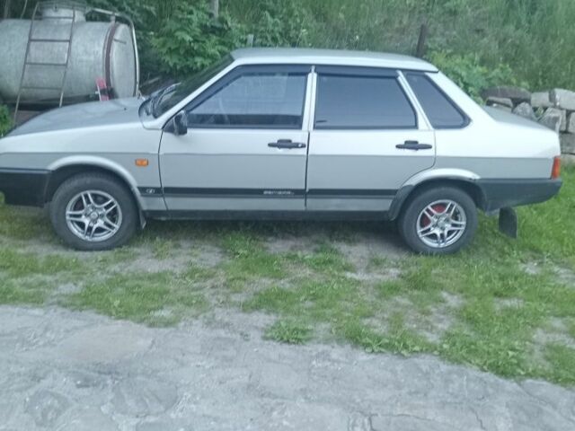 Сірий ВАЗ 21099, об'ємом двигуна 1.5 л та пробігом 130 тис. км за 2100 $, фото 1 на Automoto.ua