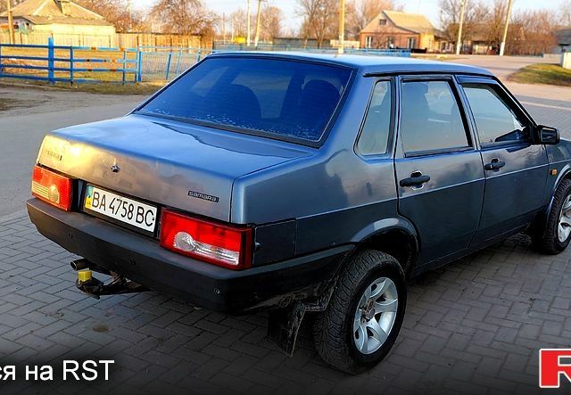 Серый ВАЗ 21099, объемом двигателя 1.5 л и пробегом 160 тыс. км за 1000 $, фото 1 на Automoto.ua