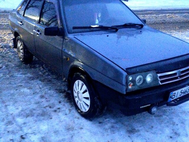 Сірий ВАЗ 21099, об'ємом двигуна 1.5 л та пробігом 31500 тис. км за 1600 $, фото 1 на Automoto.ua