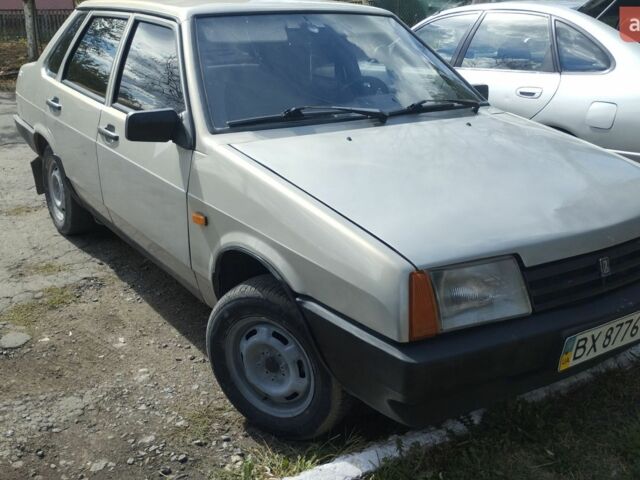 Сірий ВАЗ 21099, об'ємом двигуна 1.5 л та пробігом 115 тис. км за 1050 $, фото 1 на Automoto.ua