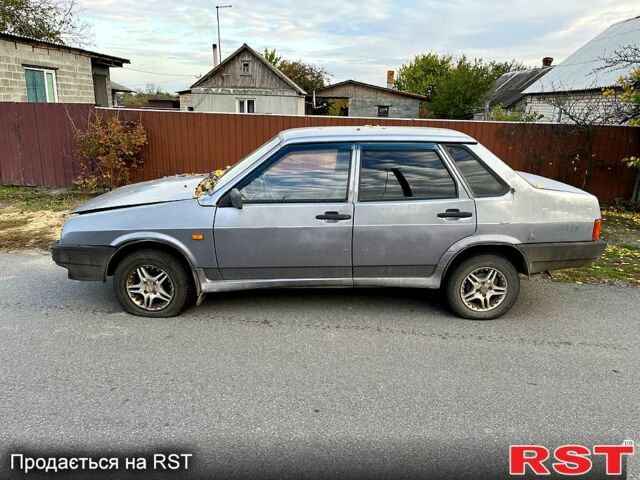 Серый ВАЗ 21099, объемом двигателя 1.5 л и пробегом 218 тыс. км за 1000 $, фото 1 на Automoto.ua