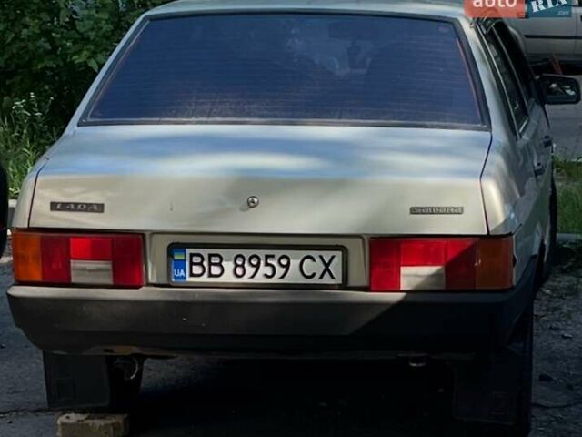 Серый ВАЗ 21099, объемом двигателя 1.6 л и пробегом 57 тыс. км за 2000 $, фото 1 на Automoto.ua