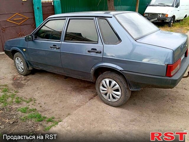 Серый ВАЗ 21099, объемом двигателя 1.6 л и пробегом 380 тыс. км за 1300 $, фото 1 на Automoto.ua
