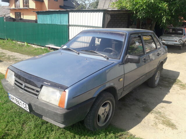 Сірий ВАЗ 21099, об'ємом двигуна 1.6 л та пробігом 151 тис. км за 2650 $, фото 1 на Automoto.ua