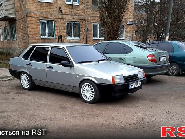 Серый ВАЗ 21099, объемом двигателя 1.6 л и пробегом 338 тыс. км за 2700 $, фото 1 на Automoto.ua