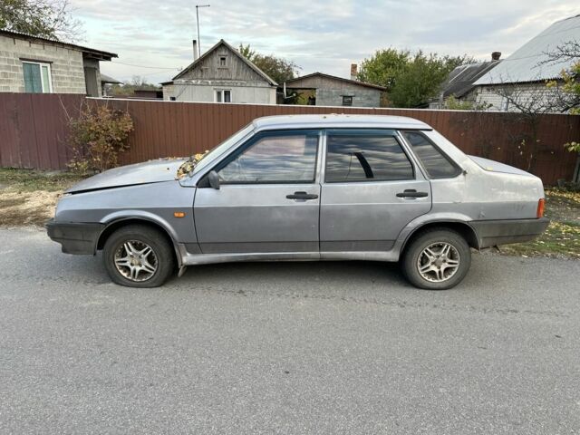 Серый ВАЗ 21099, объемом двигателя 1.6 л и пробегом 218 тыс. км за 1023 $, фото 1 на Automoto.ua