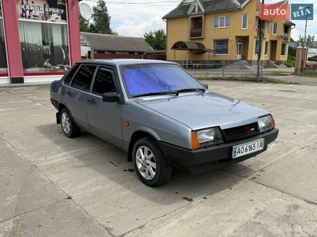 Сірий ВАЗ 21099, об'ємом двигуна 1.5 л та пробігом 82 тис. км за 1300 $, фото 1 на Automoto.ua