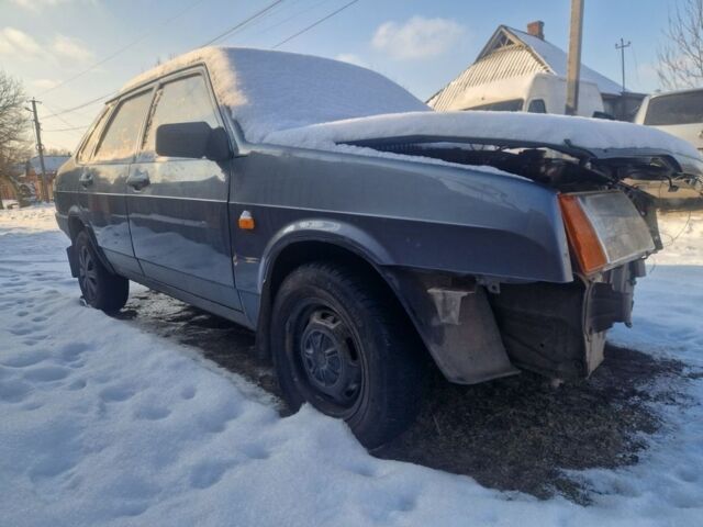 Серый ВАЗ 21099, объемом двигателя 1.6 л и пробегом 134 тыс. км за 750 $, фото 1 на Automoto.ua