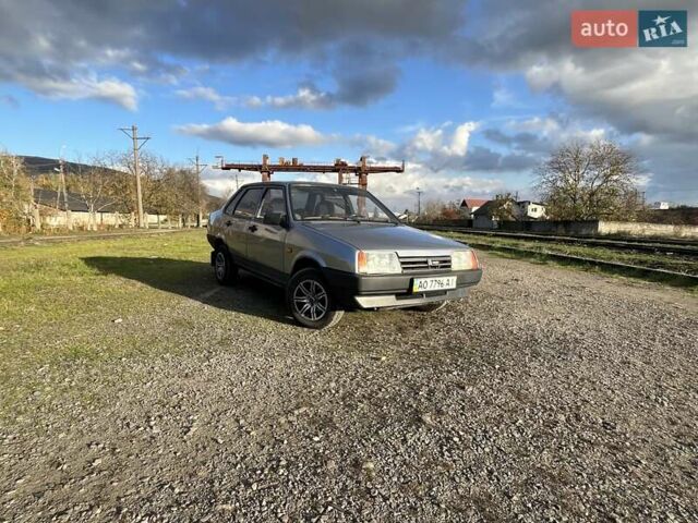 Серый ВАЗ 21099, объемом двигателя 1.6 л и пробегом 146 тыс. км за 2000 $, фото 1 на Automoto.ua