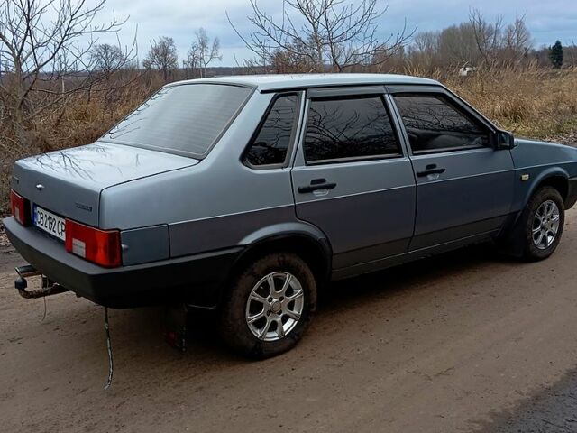 Серый ВАЗ 21099, объемом двигателя 16 л и пробегом 209 тыс. км за 1800 $, фото 1 на Automoto.ua