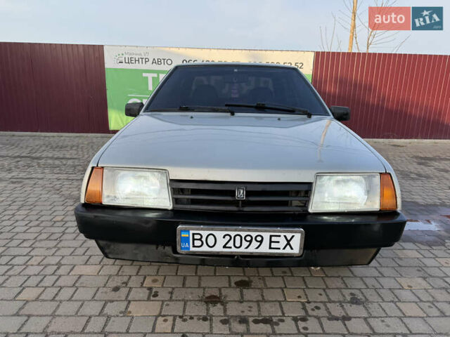 Серый ВАЗ 21099, объемом двигателя 1.6 л и пробегом 185 тыс. км за 2000 $, фото 1 на Automoto.ua