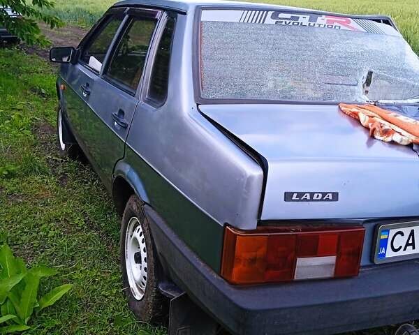 Сірий ВАЗ 21099, об'ємом двигуна 1.5 л та пробігом 50 тис. км за 1200 $, фото 1 на Automoto.ua