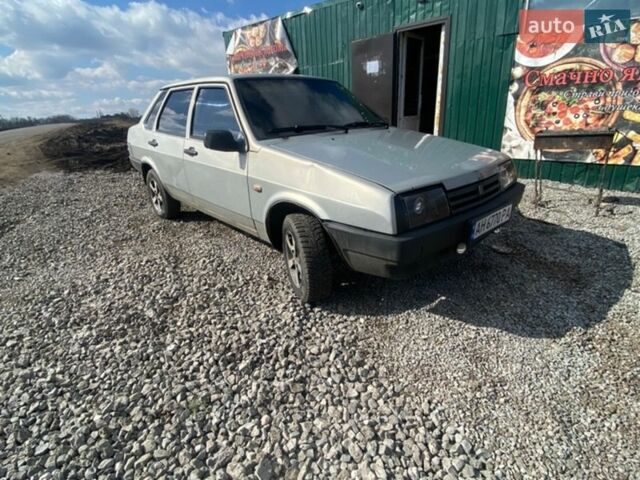 Сірий ВАЗ 21099, об'ємом двигуна 1.6 л та пробігом 300 тис. км за 1900 $, фото 1 на Automoto.ua
