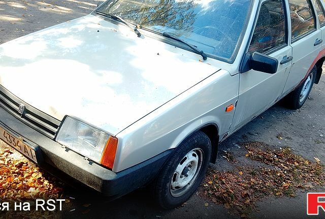 Серый ВАЗ 21099, объемом двигателя 1.5 л и пробегом 170 тыс. км за 1499 $, фото 1 на Automoto.ua