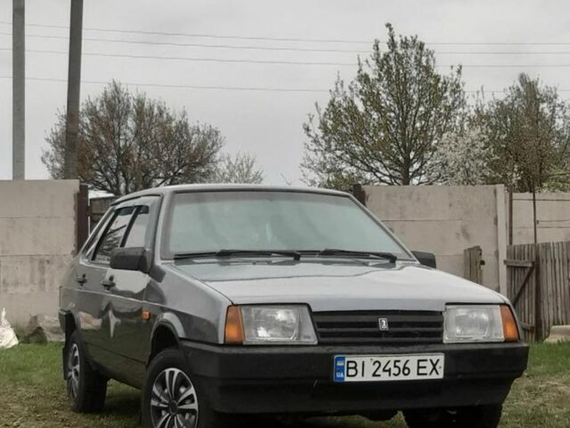 Серый ВАЗ 21099, объемом двигателя 1.6 л и пробегом 400 тыс. км за 1800 $, фото 1 на Automoto.ua