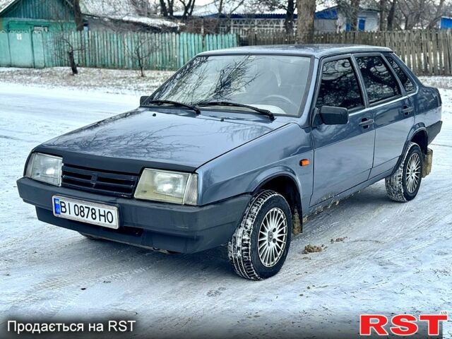 Серый ВАЗ 21099, объемом двигателя 1.6 л и пробегом 20000 тыс. км за 1999 $, фото 1 на Automoto.ua