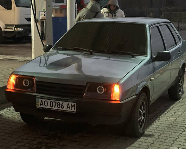 Серый ВАЗ 21099, объемом двигателя 1.6 л и пробегом 220 тыс. км за 1750 $, фото 1 на Automoto.ua