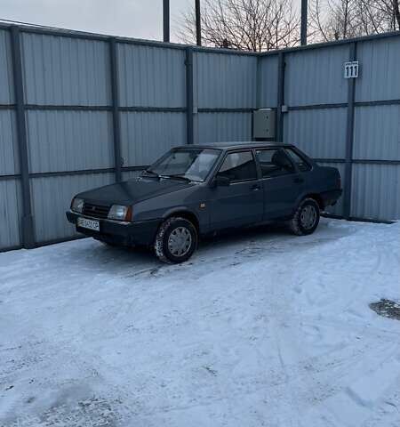 Серый ВАЗ 21099, объемом двигателя 1.5 л и пробегом 121 тыс. км за 1600 $, фото 1 на Automoto.ua