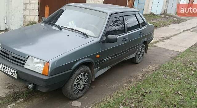 Серый ВАЗ 21099, объемом двигателя 1.6 л и пробегом 83 тыс. км за 1700 $, фото 1 на Automoto.ua