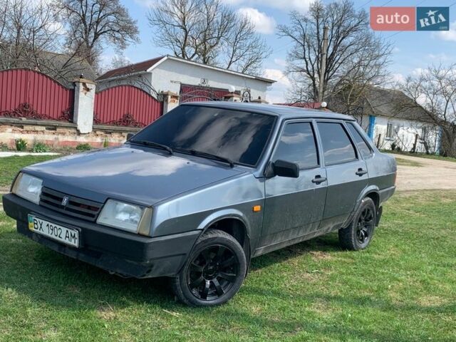 Серый ВАЗ 21099, объемом двигателя 1.6 л и пробегом 220 тыс. км за 1600 $, фото 1 на Automoto.ua