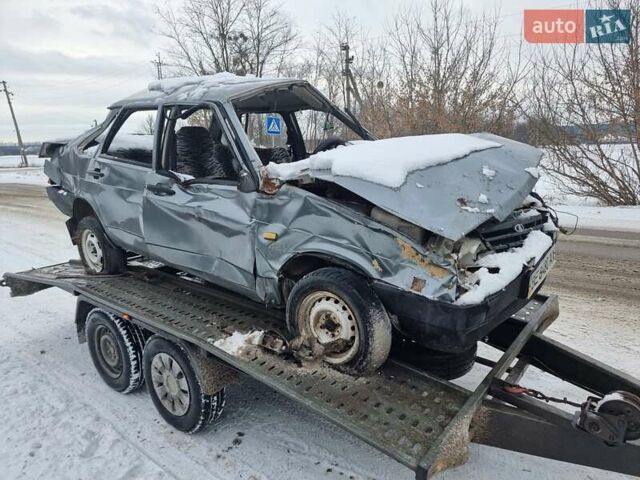 Сірий ВАЗ 21099, об'ємом двигуна 1.6 л та пробігом 250 тис. км за 500 $, фото 1 на Automoto.ua