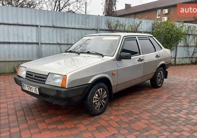 Сірий ВАЗ 21099, об'ємом двигуна 1.6 л та пробігом 160 тис. км за 1850 $, фото 1 на Automoto.ua