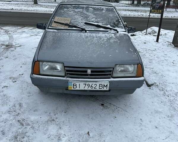 Серый ВАЗ 21099, объемом двигателя 1.5 л и пробегом 320 тыс. км за 1000 $, фото 1 на Automoto.ua