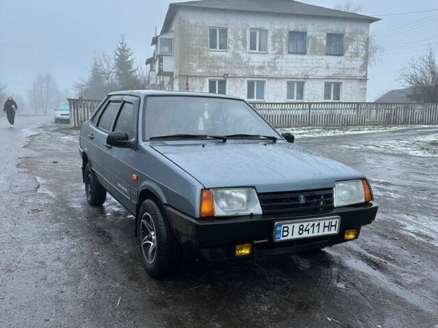 Сірий ВАЗ 21099, об'ємом двигуна 1.6 л та пробігом 140 тис. км за 1750 $, фото 1 на Automoto.ua