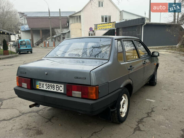 Серый ВАЗ 21099, объемом двигателя 1.6 л и пробегом 97 тыс. км за 1399 $, фото 1 на Automoto.ua